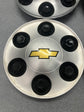 Four (set of 4) Chevy Silverado Tahoe 1500 center caps PN 9596341