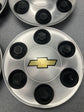 Four (set of 4) Chevy Silverado Tahoe 1500 center caps PN 9596341