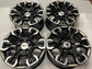 2022-2025 Chevy Silverado ZR2 OEM Factory 18 Inch Black Machined Bronze Wheel Rim Set of 4 84775277
