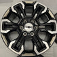 Sold Four 2022-2025 Chevy Silverado ZR2 18" Wheels OEM 14089 Rims 84775277 Black