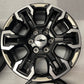 Sold Four 2022-2025 Chevy Silverado ZR2 18" Wheels OEM 14089 Rims 84775277 Black