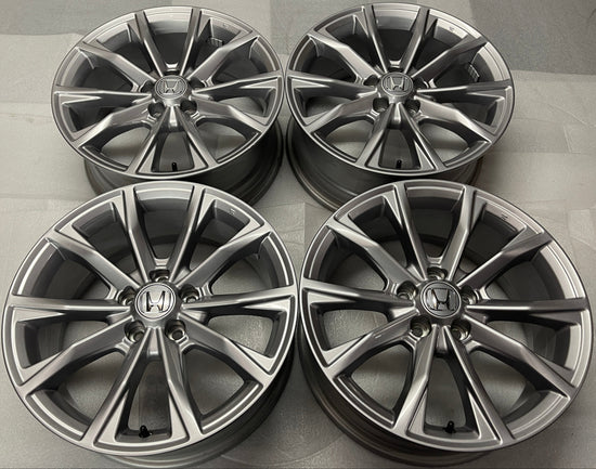 Four 2025 Honda CRV Factory 18 Wheels OEM 60310 Rims 3A018075A Silver