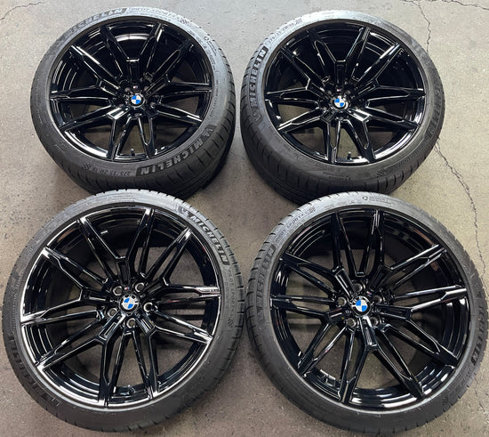 2025 BMW M2 Factory 19 20 Wheels Tires OEM 86950 Rims 86951 Michelin Black