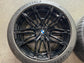 2023-2025 BMW M2 OEM 19" & 20" Gloss Black Wheel Rim Tire Set of 4 w/ Michelin | 36117882869 36117882870 86950 86951