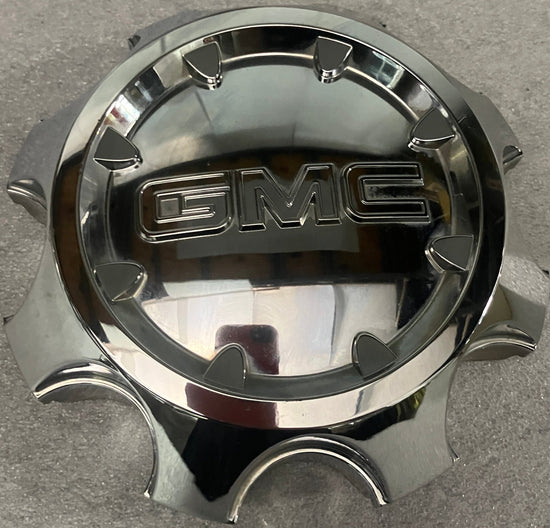 One Single OEM 2011-2017 GMC Sierra 2500 3500 SRW Chrome Wheel Center Cap 9597794