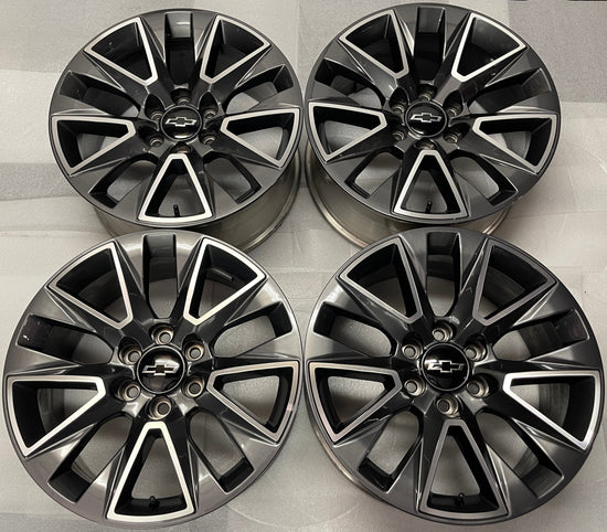 Sold Four 2025 Chevy Silverado Z71 Factory 20 Wheels OEM 5919 Tahoe Suburban 1500 Rims