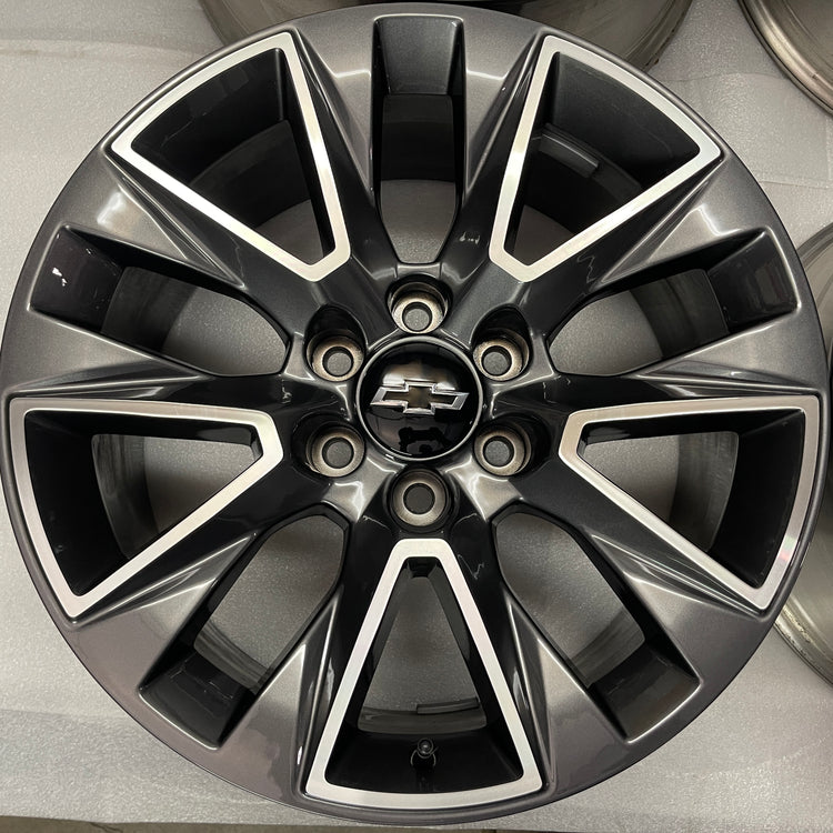 Z71 Rims 2025 Chevrolet Silverado Z71 OEM Wheels Rims 20x9 +28 Machined Face ...