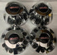 Set of Four 2011-2023 GMC 3500 Dually OEM Chrome Center Caps 9597805 9597796 5519 5520