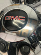 Set of Four 2011-2023 GMC 3500 Dually OEM Chrome Center Caps 9597805 9597796 5519 5520