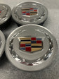 Set of 4 Authentic OEM Cadillac CTS DTS SRX XLR ATS Center caps 9597375 Colored Medallion