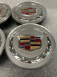 Set of 4 Authentic OEM Cadillac CTS DTS SRX XLR ATS Center caps 9597375 Colored Medallion
