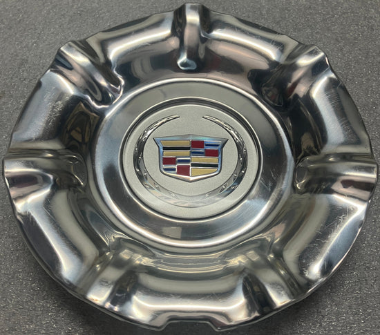 Single 2013-2016 Cadillac SRX Premium 20" 7 Spoke Polished Wheel Center Cap 20965437 4708
