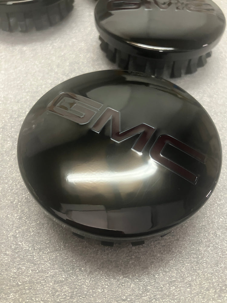Set of 4 Authentic OEM 2026 GMC Ghost Sierra Yukon 1500 Center Caps 3.5" OEM