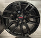 Sold Four 2025 GMC Sierra Yukon AT4 Factory 20 Wheels 5914 OEM Rim Silverado Tahoe Black