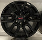 Sold Four 2025 GMC Sierra Yukon AT4 Factory 20 Wheels 5914 OEM Rim Silverado Tahoe Black