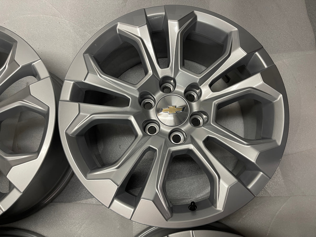 2024 Chevy Rims FOUR 2024 CHEVY SILVERADO 1500 FACTORY 20 WHEELS OEM RIMS TAHOE ...