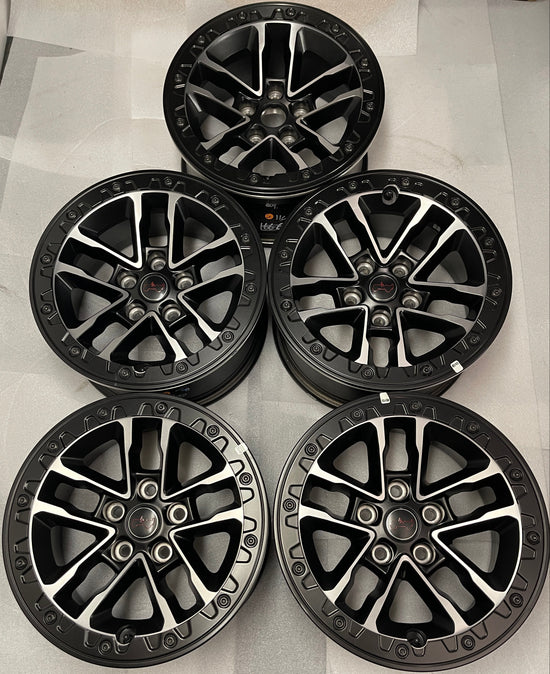 Sold FIVE 2026 Jeep Wrangler 392 Rubicon Factory 17" Wheels OEM Rims Beadlock Gladiator JL JK