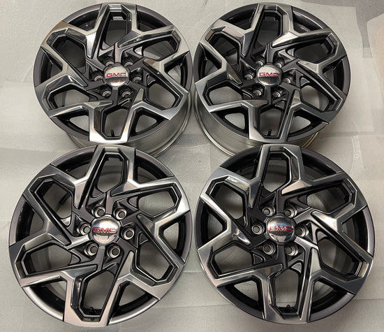 Four 2025 GMC Yukon Denali Sierra 1500 Factory 20" Wheels OEM 84604786 Rims