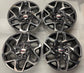 2022-2026 GMC Yukon Denali Sierra 1500 Factory 20 Inch Polished Gray OEM Wheel Rim Set of 4
