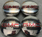Set of 4 Authentic OEM 2025 GMC Sierra Yukon 1500 Center Caps 3.5" Polished
