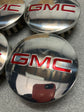 Set of 4 Authentic OEM 2025 GMC Sierra Yukon 1500 Center Caps 3.5" Polished
