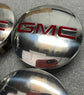 Set of 4 Authentic OEM 2025 GMC Sierra Yukon 1500 Center Caps 3.5" Polished
