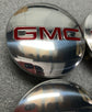 Set of 4 Authentic OEM 2025 GMC Sierra Yukon 1500 Center Caps 3.5" Polished