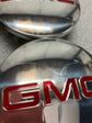 Set of 4 Authentic OEM 2025 GMC Sierra Yukon 1500 Center Caps 3.5" Polished