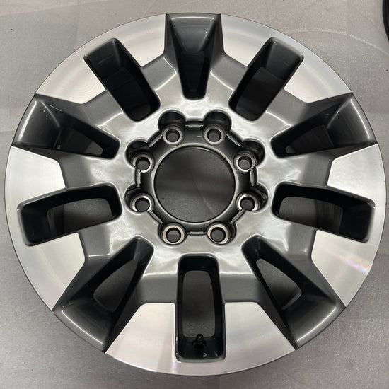 Sold Single (1) 2025 Chevrolet Silverado 2500 Machined Grey 20 Wheel Rim 14032 OEM 84742718