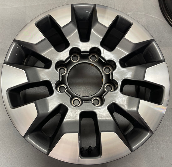Sold One Single 2025 Chevrolet Silverado 2500 Machined Grey 20 Wheel Rim 14032 OEM 84742718