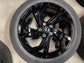 2024 VOLKSWAGEN VW JETTA FACTORY 18 WHEELS TIRES OEM 69650 RIMS  BLACK GOLF