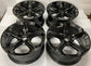 2018-2023 Lamborghini Urus OEM 21" Gloss Black Staggered Wheel Rim Set of 4 | 4ML601025 4ML601025A
