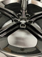 2018-2023 Lamborghini Urus OEM 21" Gloss Black Staggered Wheel Rim Set of 4 | 4ML601025 4ML601025A