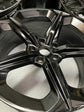 2018-2023 Lamborghini Urus OEM 21" Gloss Black Staggered Wheel Rim Set of 4 | 4ML601025 4ML601025A