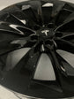 ONE 2018 2019 Tesla X Genuine factory Rear 20 OEM Wheel Gloss Black Slipstream
