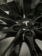 ONE 2018 2019 Tesla X Genuine factory Rear 20 OEM Wheel Gloss Black Slipstream