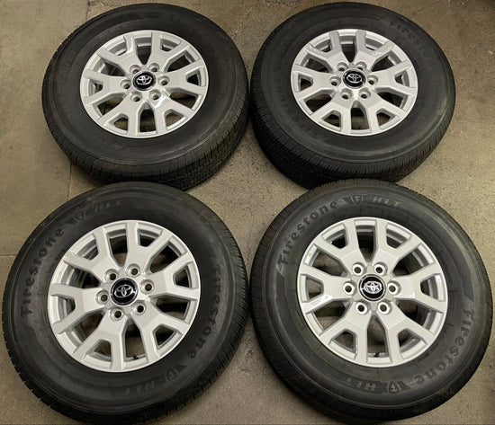 2025 Toyota Tacoma factory 17 Wheels Tires OEM RIMS 4Runner Firestone 2457017