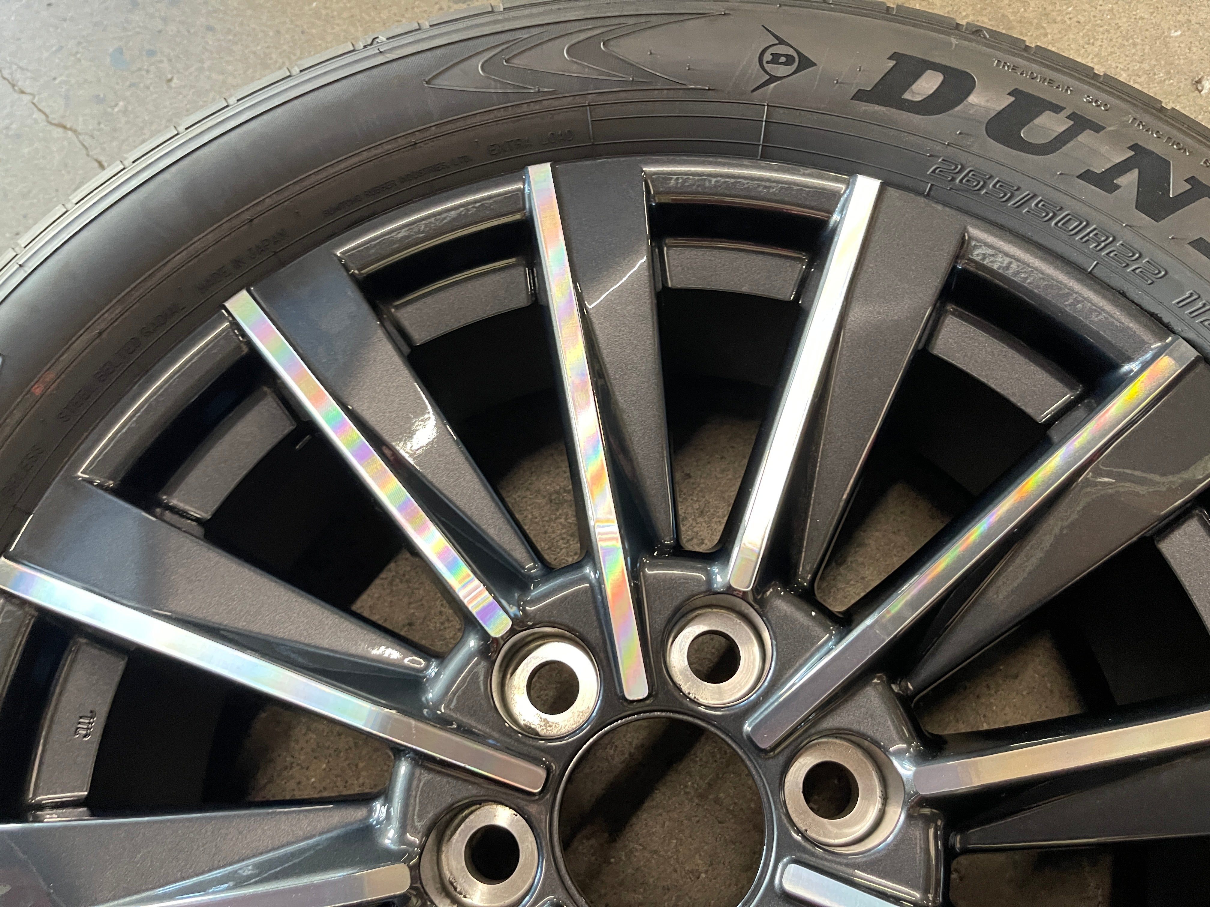 2025 Lexus GX550 Luxury Premium OEM Wheel 22x7.5 6x5.5 +60