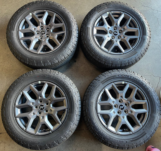 Sold 2025 Ford Bronco Sport Maverick Factory 17 Wheels Tires OEM Rims Continental ATR