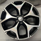 Single (1) 2014 - 2018 Subaru Forester Factory 18 Wheel OEM Rim Black machined