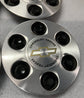 Set of Four Chevy Silverado Tahoe 1500 OEM Factory center caps PN 15712387 5073