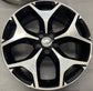 One Single 2014 - 2018 Subaru Forester Factory 18 Wheel OEM Rim Black machined