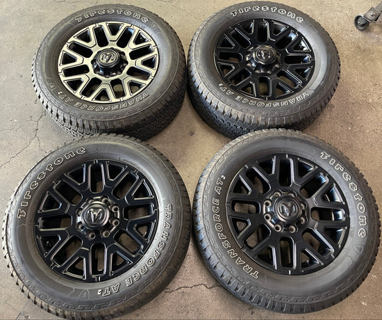 Sold Dodge RAM 2500 3500 Laramie Factory 20 Wheels Tires OEM 2697 Rims LT285/60/20 Black