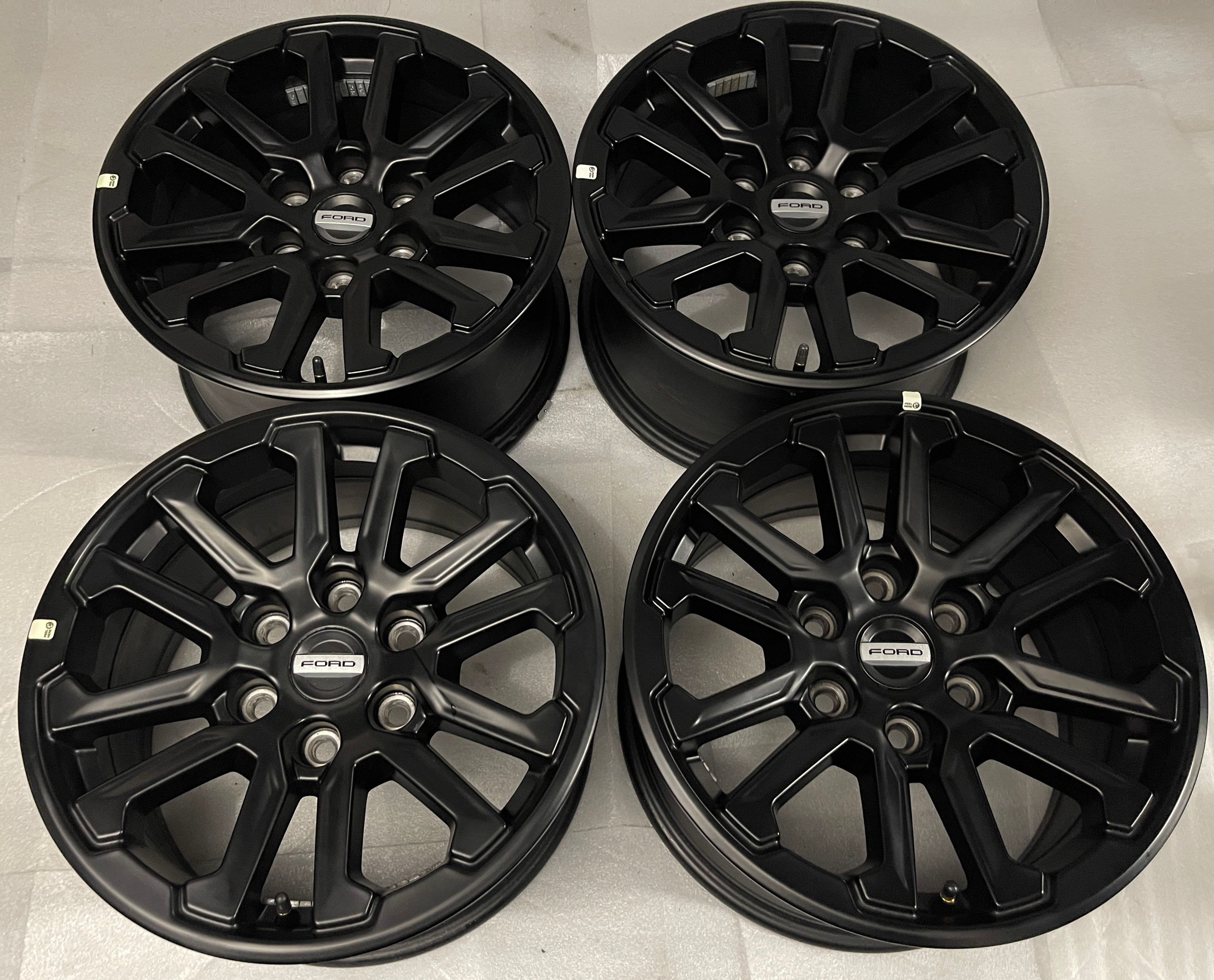 Four Raptor Oem Rims 2026 Ford F150 Raptor OEM Wheels Rims 17x8.5 6x135 +34 Gloss Black ...