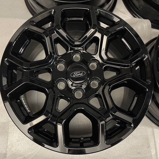 Sold Four 2025 FORD F150 Factory 18 Wheels OEM 10340 RIMS Gloss Black ML341007BA