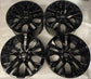 Sold Four 2025 Chevy Silverado Suburban Tahoe  Factory 22 Wheels OEM RIMS 23377422 Black