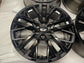 Sold Four 2025 Chevy Silverado Suburban Tahoe  Factory 22 Wheels OEM RIMS 23377422 Black