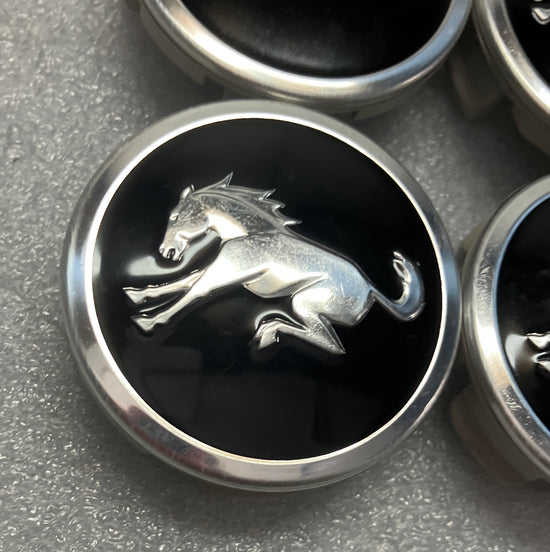 Four Ford 2021-2025 Bronco Sport Black Chrome Wheel OEM Center Caps 6M21-1003-AA