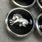 Sold Four Ford 2021-2025 Bronco Sport Black Chrome Wheel OEM Center Caps 6M21-1003-AA