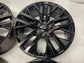 Sold Four 2025 Chevy Silverado Suburban Tahoe  Factory 22 Wheels OEM RIMS 23377422 Black